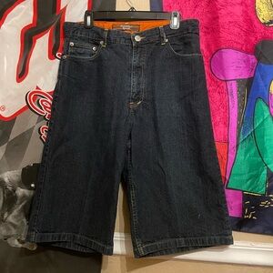 Vintage Brooklyn Xpress navy denim jorts